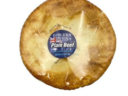 Gislers Plain Beef Gourmet Family Pie Cheap