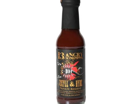 13 Angry Scorpions Jekyll & Hyde Private Reserve Hot Sauce 150ml Fashion