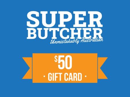 $50 Physical Gift Card Online now