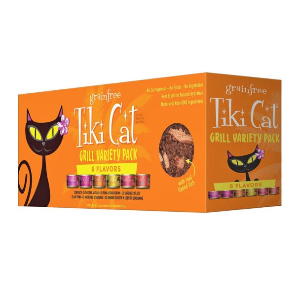 Tiki Cat Grill Variety Pack For Discount