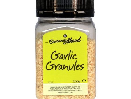 Centuries Ahead Garlic Granules 200g For Discount