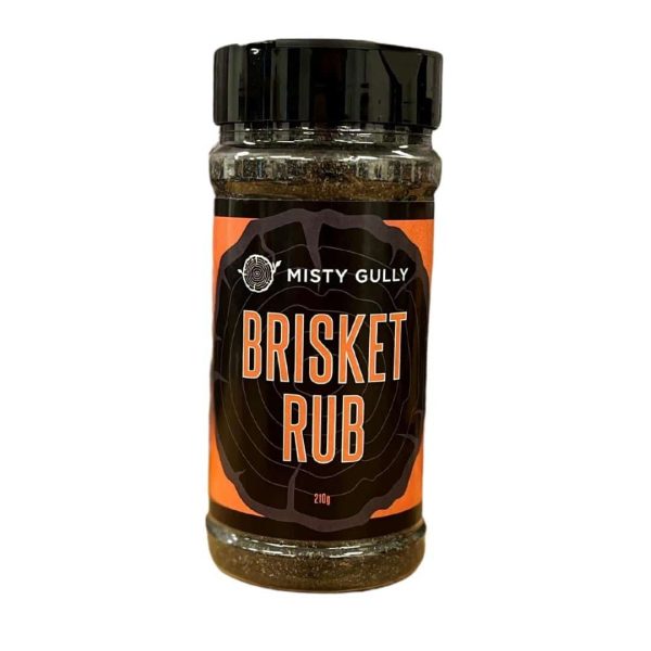 Misty Gully Brisket BBQ Rub 210g Online Hot Sale