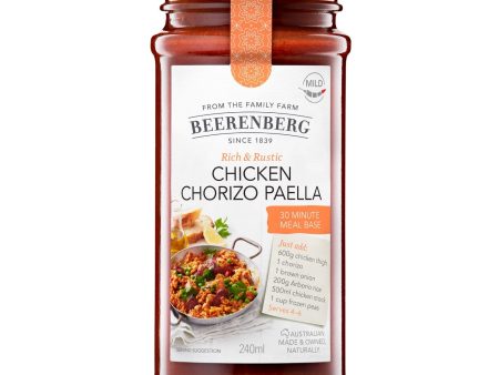 Beerenberg Chicken Chorizo Paella Meal Base 240ml on Sale