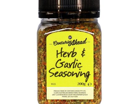 Centuries Ahead Herb & Garlic Seasoning 200g Cheap