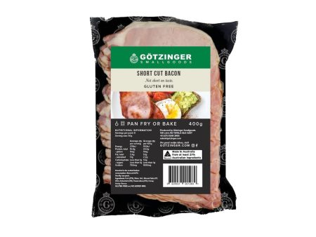 Gotzinger Short Cut Bacon 400g Online Sale