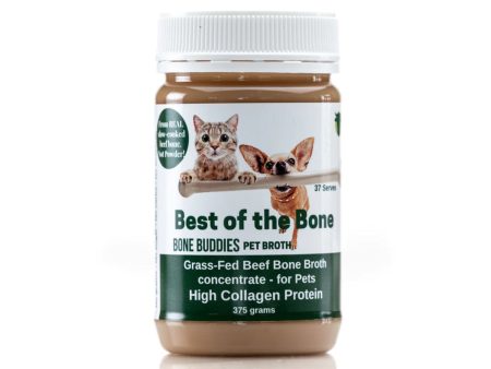 Best of the Bone Buddies Broth for Pets 375g For Sale