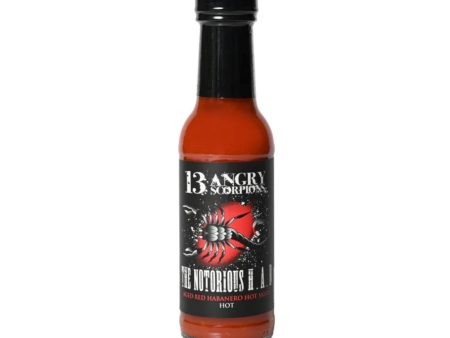 13 Angry Scorpions The Notorious H.A.B Hot Sauce 150ml on Sale