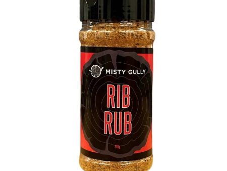 Misty Gully Rib BBQ Rub 210g Cheap