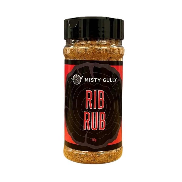 Misty Gully Rib BBQ Rub 210g Cheap