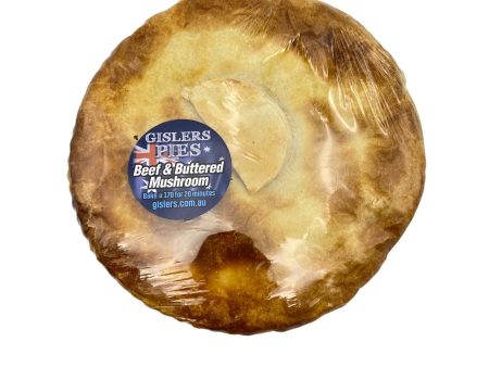 Gislers Beef & Buttered Mushroom Gourmet Family Pie Online