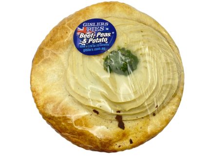 Gislers Beef, Peas & Potato Gourmet Family Pie For Cheap