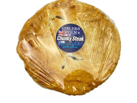 Gislers Chunky Steak Gourmet Family Pie Online now