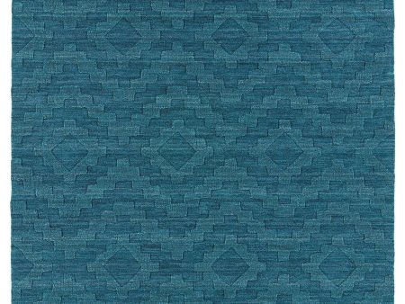 Kaleen Imprints Modern Collection IPM04 Turquoise Area Rug Collection Online Hot Sale