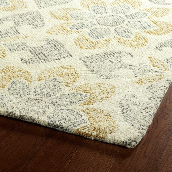 Kaleen Montage Collection MTG02 Ivory Area Rug Collection Hot on Sale