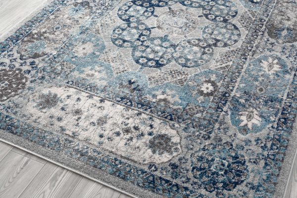 Amer Alexandria ALX-83 Gray Area Rug Collection Online Hot Sale