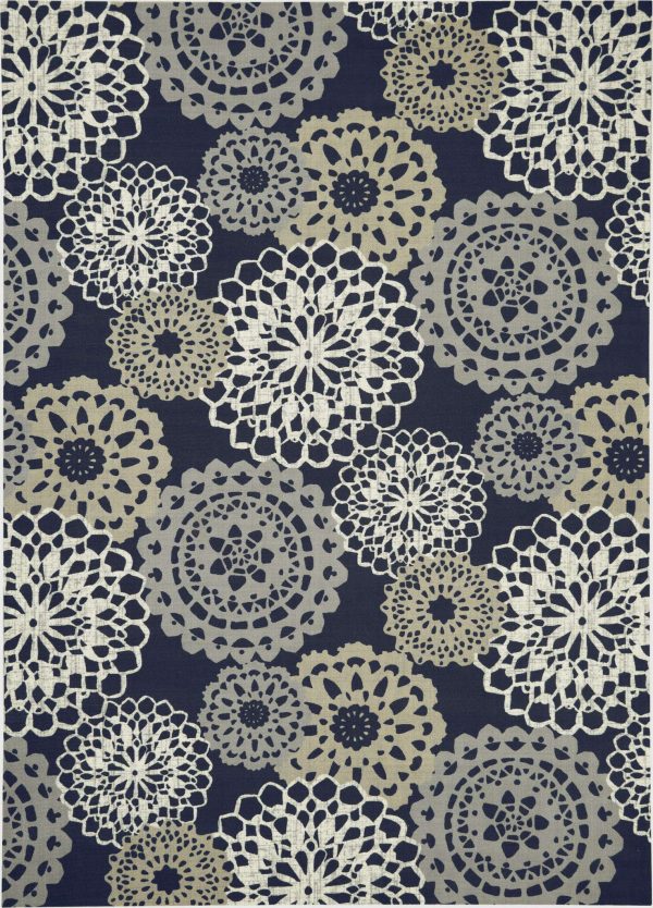 Waverly Sun N  Shade SND72 Black Area Rug Collection Sale