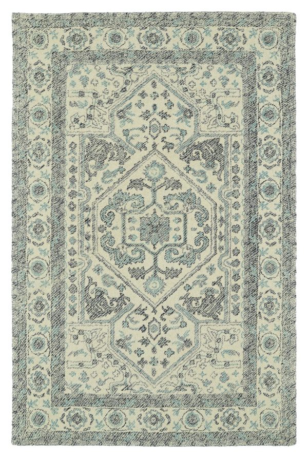 Kaleen Montage Collection MTG07 Ivory Area Rug Collection Hot on Sale