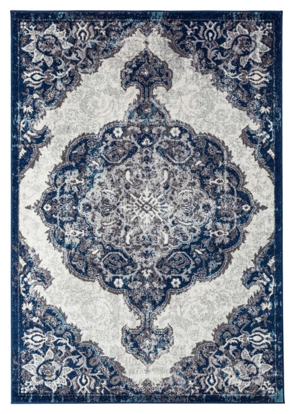 Amer Alexandria ALX-86 Navy Area Rug Collection Hot on Sale