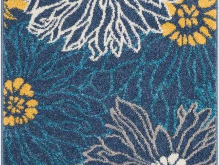 Nourison Passion PSN17 Blue Area Rug Collection Fashion