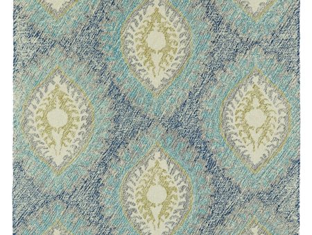 Kaleen Montage Collection MTG08 Blue Area Rug Collection For Cheap