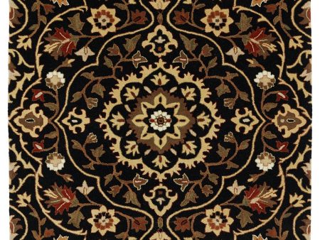 Kaleen Middleton Collection MID06 Black Area Rug Collection Online Hot Sale