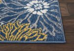 Nourison Passion PSN17 Blue Area Rug Collection Fashion