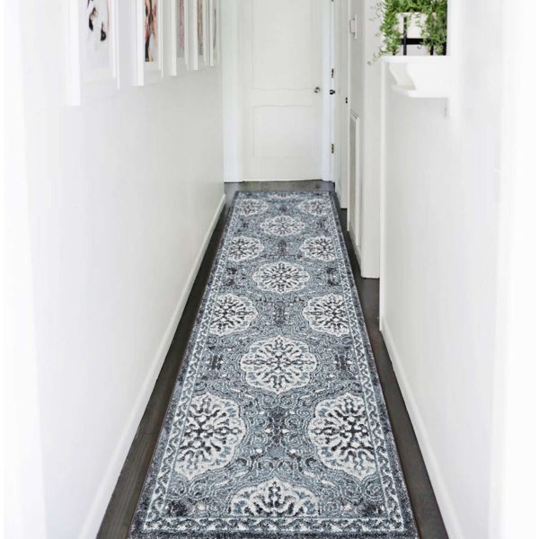 Amer Alexandria ALX-10 Grey-Blue Area Rug Collection Online