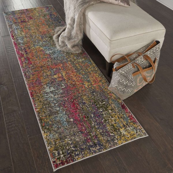 Nourison Celestial CES14 Sunset Area Rug Collection Discount