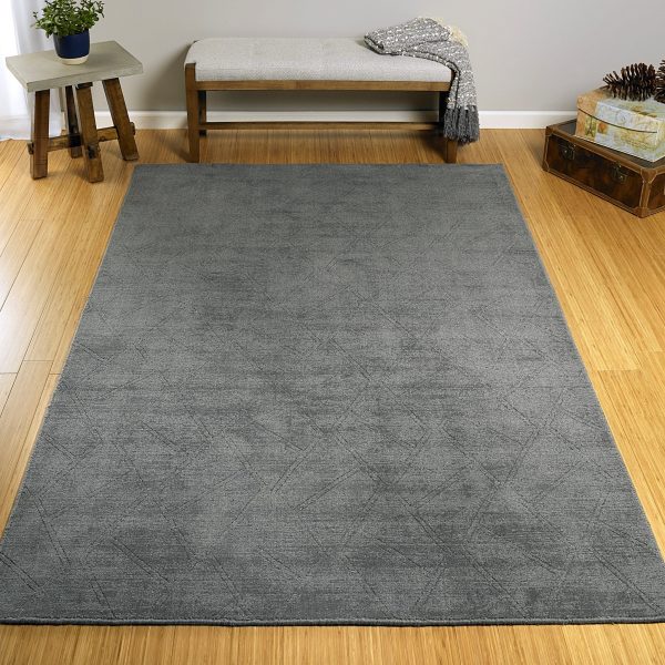 Kaleen Minkah Collection MKH04 Charcoal Area Rug Collection Online