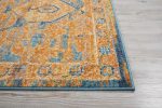 Nourison Passion PSN07 Teal Sun Area Rug Collection Supply