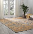 Nourison Passion PSN07 Teal Sun Area Rug Collection Supply