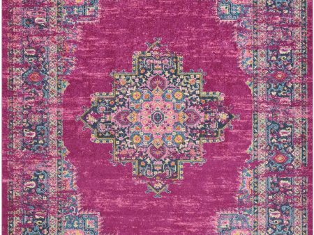 Nourison Passion PSN03 Fuchsia Area Rug Collection Fashion