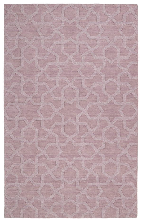 Kaleen Imprints Modern Collection IPM06 Lilac Area Rug Collection Cheap