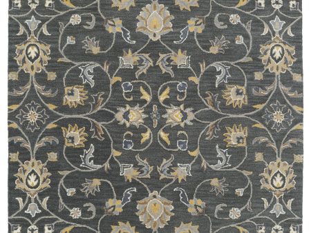 Kaleen Middleton Collection MID05 Graphite Area Rug Collection Online Hot Sale