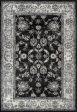 Amer Alexandria ALX-44 Black Area Rug Collection Online now