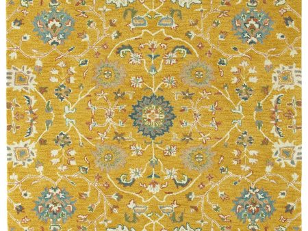 Kaleen Amaranta Collection AMA02 Gold Area Rug Collection Online Sale