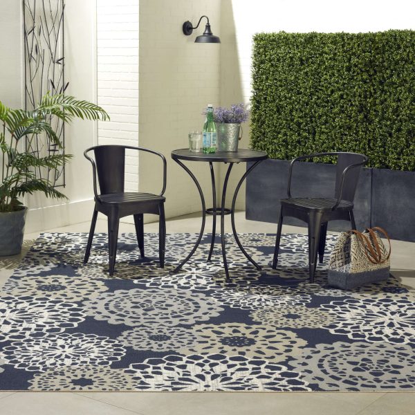 Waverly Sun N  Shade SND72 Black Area Rug Collection Sale