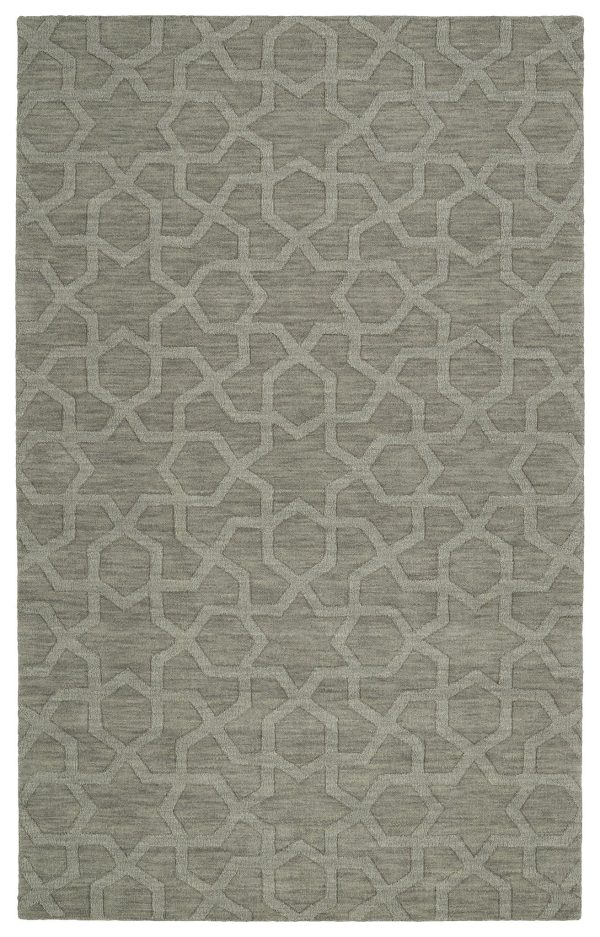 Kaleen Imprints Modern Collection IPM06 Grey Area Rug Collection Cheap