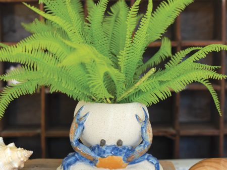 Ceramic Crab Planter Hot on Sale