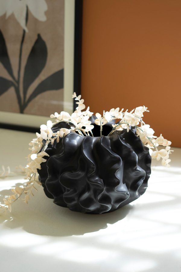 Black Coral Ceramic Vase Online Sale