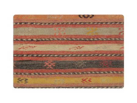 Canvello Canvello Vintage Turkish Kilim Multi Color Accent Pillow Cover - 16  x 24  Discount