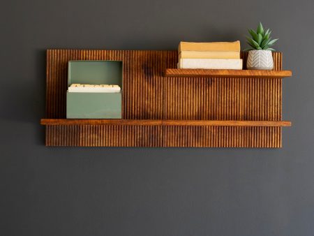 Tambour Wood Shelf Online now