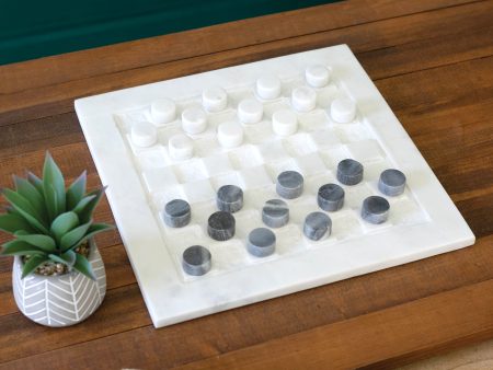 Marble Checkers on Sale