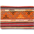 Canvello Vintage Turkish Hand Knotted Kilim Pillow - 16  x 24  For Discount