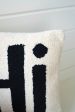 Â€Œhiâ€ Hand-Hooked Pillow on Sale