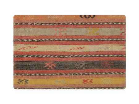 Canvello Canvello Vintage Turkish Kilim Multi Color Accent Pillow Cover - 16  x 24  on Sale