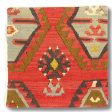 Canvello Turkish Vintage Hand Knotted Pillow - 20  x 20  Online