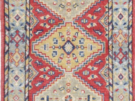 Red Akcha Revival Hand Knotted Rug Online