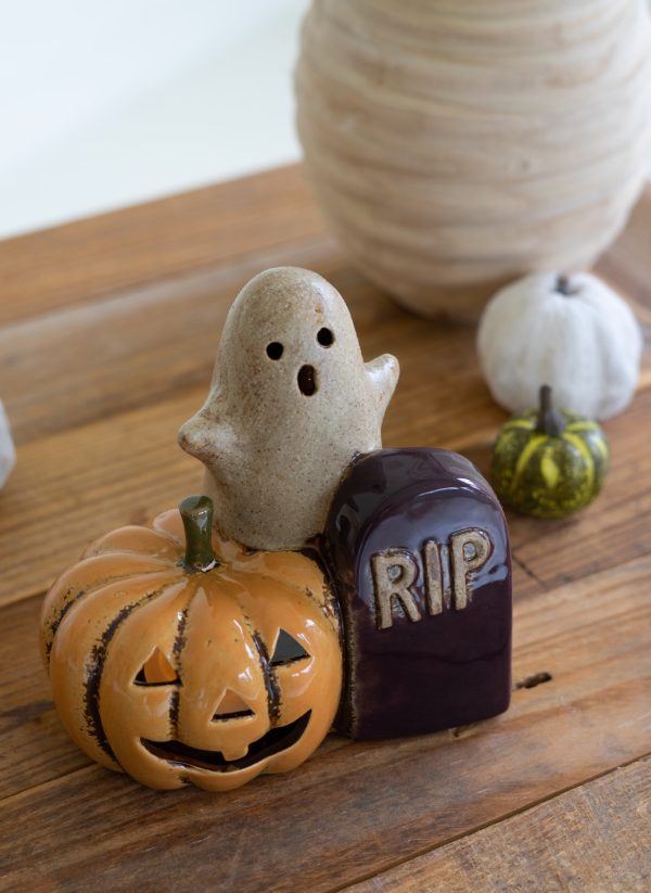 Ceramic Halloween Tealight Holder Online