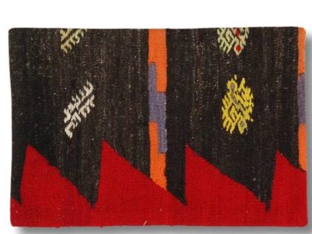 Canvello Vintage Turkish Hand Knotted Kilim Pillow - 16  x 24  Online Sale